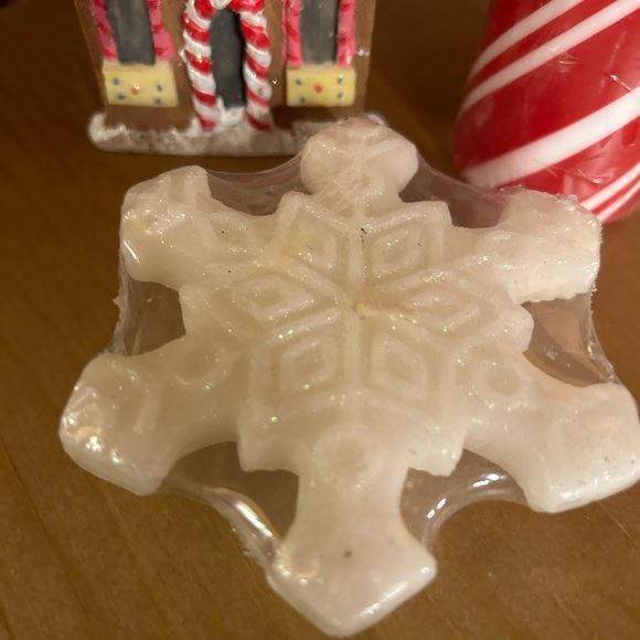 Christmas candle and gingerbread house magnet, Christmas decor - Picture 2 of 6